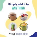 Vieve Collagen Powder - Hydrolysed Bovine Peptides - Diet Support Supplement for Skin, Hair, Nail Health - Non-GMO, EU Grass-Fed, Pasture-Raised Cattle - No Dairy or Sugar, Flavourless, 400g - Image 4