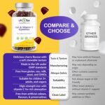 Iron Gummies with Vitamin C – 150 High Strength Iron Supplement for Teens & Adults – Vegan Immunity & Energy Supplement | Natural Cherry Flavour Vitamin Gummies by vh1be - Image 8