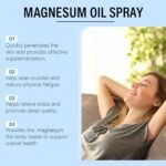 60ml Natural Ma/gnesium Oil Spray for Sleep,Topical Ma/gnesium Spray,Nighttime Moisturizer,Sleep Supplies for Men & Women,Promotes Better Rest for Human,Relaxation,Quick Absorption,Effective,Portable - Image 4