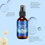 60ml Natural Ma/gnesium Oil Spray for Sleep,Topical Ma/gnesium Spray,Nighttime Moisturizer,Sleep Supplies for Men & Women,Promotes Better Rest for Human,Relaxation,Quick Absorption,Effective,Portable - Image 7