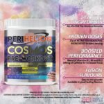 Cosmos Pre-Workout 450g Sports Energy Booster Supplement Powder 300mg Caffeine + Vitamins + Amino Acids for Focus & Endurance 30 Servings (Apple Gummi) - Image 3