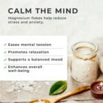 Magnesium Flakes (1KG Bucket) Pure Magnesium Chloride from The Dead Sea - Mineral-Rich Bath Salts for Foot & Muscle Soaks - Improves Sleep, Stress Relief, Joint Health & Skin Hydration - Image 5