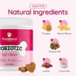 Probiotic Chews for Dogs – Supports Gut Health, Immune System, and Digestion, Healthy Dog Treats with Pumpkin, Vitamins, and Prebiotics - 120 Soft Chews - Image 5