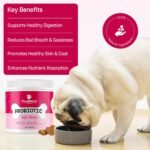 Probiotic Chews for Dogs – Supports Gut Health, Immune System, and Digestion, Healthy Dog Treats with Pumpkin, Vitamins, and Prebiotics - 120 Soft Chews - Image 8