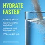 Liquid I.V. Electrolyte Sachets | Lemon Lime | Hydration Electrolyte Powder Mix | 1 Pack (16 Sticks) | 7 Vitamins and Minerals | Vegan - Image 4