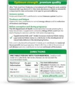 Vitabiotics Ultra Folic Acid Tablets 400 mcg Vitamin B12 - 60 Tablets - Image 3