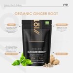 Organic Ginger Root 1400mg - High Strength Zingiber Officinale Supplement - 90 Vegan Capsules (45 Day Supply) - Resealable and Recyclable Pouch - by Alpha01 - Image 3