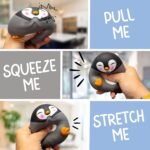 Boxer Gifts Zen-guin Stress Toys Unique Stress Balls For Adults & Teenagers - Office Desk Toy - Helps With Anxiety Relief Fun Cute Penguin Gifts & Secret Santa Presents For Colleagues - Image 4