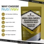Irish Sea Moss, Bladderwrack & Burdock Root Complex 14,000mg | 120 High Strength Capsules Providing 120 Day Supply | North Atlantic Irish Sea Moss Supplement | No Fillers or Binders | Vegan & UK Made - Image 3