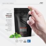 Organic Brazilian Guarana 1000mg - Energy Supplement Natural Source of Caffeine - 90 Vegan Capsules – Resealable and Recyclable Pouch by Alpha01 - Image 5