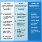 120 Max Strength Creatine Gummies 5000mg – Vegan, Sugar-Free Gummy Chews with Monohydrate, BCAA & L-Carnitine – Pre-Workout Gym Supplement for Men & Women, 30 Day Supply – Blue Raspberry Flavour - Image 4