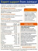 Jointace Original by Vitabiotics - Comprehensive Bone & Cartilage Support - Includes Turmeric, Ginger, Glucosamine & Chondroitin – 90 Tablets - Image 4