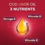 Seven Seas Omega-3 Fish Oil Plus Cod Liver Oil MAX Strength, with Omega-3, Vitamins D and Vitamin E. Food Supplement for Brain2 & Body1-4 Support, 450ml Liquid - Image 4