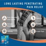 MQ 120 Count Pain Relief Patches, Pain Patches for Back, Heat Patches for Pain Relief, Herbal Arthritis Pain Patches, Natural Warming Plaster - Image 3