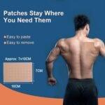 MQ 120 Count Pain Relief Patches, Pain Patches for Back, Heat Patches for Pain Relief, Herbal Arthritis Pain Patches, Natural Warming Plaster - Image 4