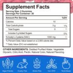 NAC Gummies 1000Mg N-Acetyl Cysteine, Sugar-Free NAC Gummies for Antioxidants & Immune Support, Lung & Liver Health, Supports Respiratory Health 60Ct - Vegan - Image 5