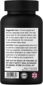 Trimassix – Premium Male Energy & Performance Supplement – 60 Capsules | Natural Formula to Boost Energy, Stamina & Vitality | Daily Support for Men - Image 4