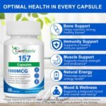 BPC 157 Capsules 1000mcg per Serving - Supplement for Men & Women, Muscle & Gut Health, Rapid Recovery, Strength and Wellness, Non-GMO & Gluten-Free - 60 Capsules (1) - Image 3