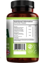 Maca Root Tabelts with Ashwagandha and Ginseng -180 High Strength 6000mg Maca Root + Ashwagandha+ Ginseng & Black Pepper Tablets | 6-Month Supply Vegan | High Potency |Made in The UK - Image 3
