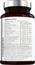 Vitamin B Complex (B1, B2, B5, B6, B7, B9, B12, Choline, Myo-Inositol) Supplement - UK Made - Image 3