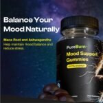 High Strength Mood & Energy Gummies – Extra Energy Boost with Vitamin B12, Maca Root, Ashwagandha & L-Arginine | Caffeine Free | Natural Mood Enhancer | 60 Gummies | Natural Berry Flavour - Image 6