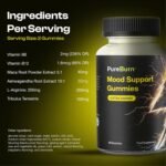 High Strength Mood & Energy Gummies – Extra Energy Boost with Vitamin B12, Maca Root, Ashwagandha & L-Arginine | Caffeine Free | Natural Mood Enhancer | 60 Gummies | Natural Berry Flavour - Image 7