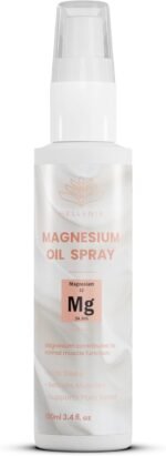 Magnesium Oil Spray 100ml | Natural Repair Magnesium Spray for Sleep, Restless Legs, Sore Muscles | Menopause Relief | Vegan | by Hellenia - Image 3