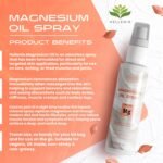 Magnesium Oil Spray 100ml | Natural Repair Magnesium Spray for Sleep, Restless Legs, Sore Muscles | Menopause Relief | Vegan | by Hellenia - Image 4