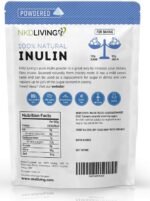 NKD Living Inulin High Grade Prebiotic Fibre Powder (1 Kg) - Manufactured in The EU - Fibre Prebiotic Supplement - Image 3