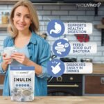 NKD Living Inulin High Grade Prebiotic Fibre Powder (1 Kg) - Manufactured in The EU - Fibre Prebiotic Supplement - Image 4