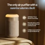 BLUEAIR Purifier for Bedroom - Mini Restful - Sunrise Clock with HEPASilent Filtration and Wake Up Light - Cleans Air and Supports Circadian Rhythm - USB-C and App Connectivity - Image 3