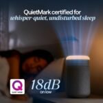 BLUEAIR Purifier for Bedroom - Mini Restful - Sunrise Clock with HEPASilent Filtration and Wake Up Light - Cleans Air and Supports Circadian Rhythm - USB-C and App Connectivity - Image 4