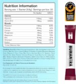 Humantra Electrolyte Packets | Zero Sugar | W/ 6 Electrolytes | Electrolytes Powder (20 Count, Black Cherry) - Image 3