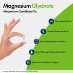 Magnesium Glycinate by Your Supplements | UK Made | True Unblended Bisglycinate | 120 High Absorption Capsules | Suitable for Vegetarians & Vegans - Image 3