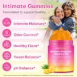 Feminine Probiotics Gummies for Women | Maintain a Healthy pH Balance | Promote Hydration | Gut Health & Immune System| Prebiotics & Lactobacillus Blend | Support Overall Feminine Health - Image 3