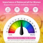 Feminine Probiotics Gummies for Women | Maintain a Healthy pH Balance | Promote Hydration | Gut Health & Immune System| Prebiotics & Lactobacillus Blend | Support Overall Feminine Health - Image 4