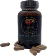 Organic Irish Sea Moss Capsules | 60 Vegan Capsules | GMO Free | Gordon Watkins Exclusive Botanical Blend (Spirulina) - Image 3