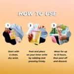 Vitamasques Energy Patches, Boostme Wellness Hydrogel Patch (3-Pack) - B12 Vitamin Patches for Women & Men, Focus Patches for Adults - Cruelty-Free, Gluten-Free, & Filler-Free Caffeine Patches - Image 5