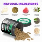 Hemp Calming Chews For Cats Anxiety 200 pcs - Anxiety Relief - For stress, travel, check-up, barking or grooming - Cat Calming Treats - Tuna Flavor - Image 4