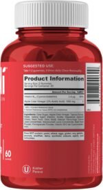 Goli Apple Cider Vinegar Gummies | Digestion, Gut Health & Appetite | Vitamin B12, Gelatin-Free, Gluten-Free, Vegan & Non-GMO | Taste The Apple, Not The Vinegar | 60 Gummies - Image 5