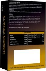 V-ALPHA Select - Longer, Stronger, and Harder – Performance and Stamina Endurance Booster Herbal Supplement for Men with Ginseng – 10 Tablets - Image 3