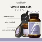 Sweet Dreams Gift Set – Thoughtful Present for Better Sleep, Natural Sleep Supplement, Aromatherapy Candle and Silk Sleep Mask, Gift for Relaxation & Wellness - Image 6