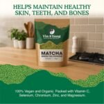 Organic Matcha Powder - 100g (33 Servings), by Yin & Yang Superfoods - Culinary Grade, Premium Quality, Natural Source of Energy, High in Antioxidants, Pesticide-Free, Vegan - Image 4