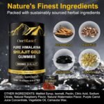 Shilajit Gummies 3000mg for Men & Women, Natural Himalayan Shilajit Supplement with Ashwagandha Gokshura for Energy, Immunity & Focus, Sugar-Free, Non GMO, 60 Gummies - Image 5