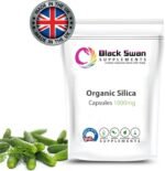 Black Swan Silica Capsules - 1000mg Rich Silicon Extract for Skin Hair Nail Bone Health Collagen Formation Hormonal Balance Anti Inflammatory Natural Supplement - 120 Caps 4 Month Supply - Image 3