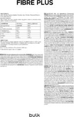 Bulk Fibre Plus, Unflavoured, 480 g, 60 Servings, Supports Digestive & Gut Health, Soluble & Insoluble Fibre, Aids Bowel Health, Vegan - Image 3