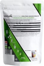 Vangard Essential Greens Green Apple Flavour (180g - 30 Servings), Ashwagandha, Lions Mane and Tumeric to Support Metabolism & Immunity - Image 5