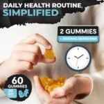 LITE LVL 60 x Berberine Gummies 2000mg with Ceylon Cinnamon & Turmeric – Berberine Supplement for Men and Women. - Image 4