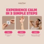 Nectar Calm Patches | 10-Pack for All-Day Relaxation & Unwinding | with Hemp, Passion Flower & Valerian Root - Image 3