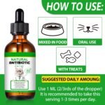 Antibiotics for Cats, Cat Antibiotics for Infections - Supports Immune & Allergy Itch Relief, Pet Antibiotics Supplement, 60ml Chicken Flavor, Health Supplies UTI, Multivitamin - Image 4